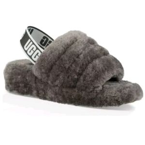 UGG Fluff Yeah Genuine Shearling Slide Slippers